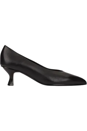 Pedro Miralles Sko, Dame, Sort, 38 EU, Læder, Sort læder damesko elegant stil