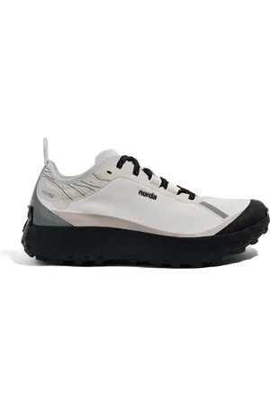 Norda Sko, Herre, Hvid, 45 EU, Polyester, Hvide Trail løbesko
