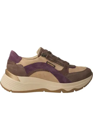 Mephisto Sport, Dame, Flerfarvet, 40 EU, Læder, Multifarvet Ruskind Dames Afslappet Sneaker Laonie