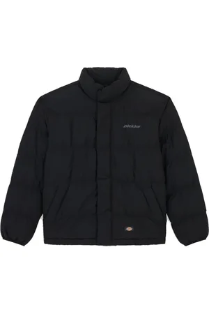 Dickies Jakke, Herre, Sort, L, Sort Scobey Puffer Jakke