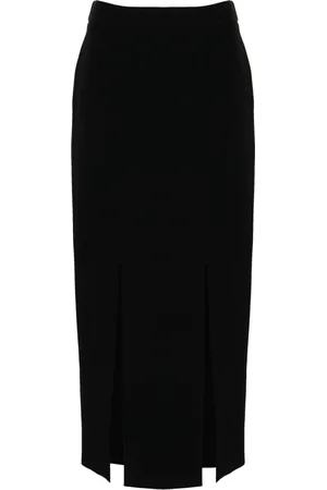 Moschino Nederdel, Dame, Sort, S, Uld, Stilfulde Nederdele til enhver lejlighed