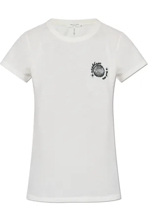 RAG&BONE Top, Dame, Hvid, XS, Bomuld, Top Multi