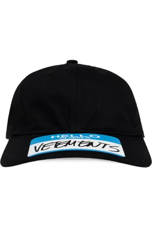 Vetements Tilbehør, Dame, Sort, ONE SIZE, Bomuld, Baseball cap