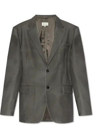 Maison Margiela Jakke, Herre, Grå, S, Uld, Uld Blazer