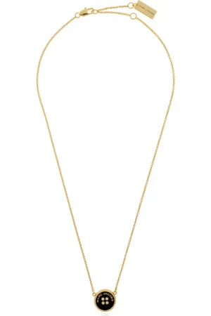 Marc Jacobs Tilbehør, Dame, Gul, ONE SIZE, Uld, Messing Halskæde