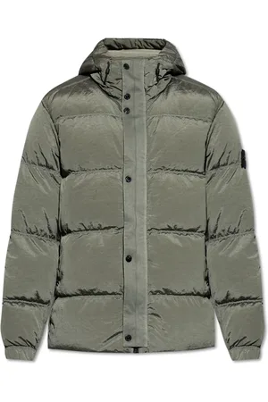 Stone Island Jakke, Herre, Grøn, XL, Nylon, Dunjakke fra Nylon Metal-kollektionen