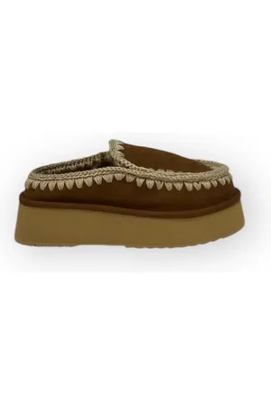Mou Sko, Dame, Brun, 39 EU, Platform Eskimo Støvler