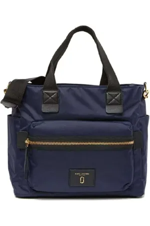 Marc Jacobs Taske, Dame, Blå, ONE SIZE, Uld, Stilfuld lædertaske