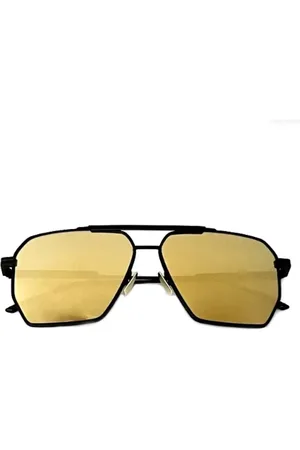 Bottega Veneta Pre-owned, Herre, Sort, ONE SIZE, Pre-owned Metal solbriller