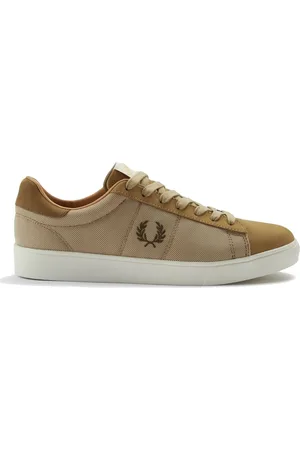 Fred Perry Sko, Herre, Brun, 40 EU, Mesh Nubuck Tennissko
