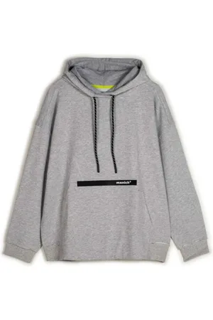Munich Sweathshirts & Hoodies, Herre, Grå, L, Bomuld, Streetwear Oversized Hoodie Grå