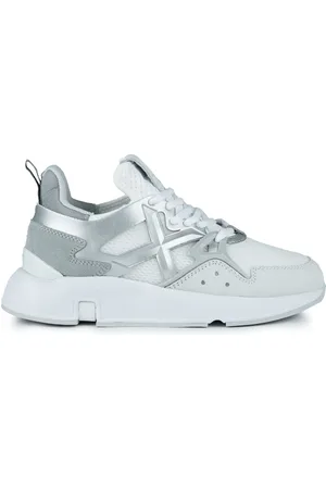 Munich Sko, Dame, Grå, 41 EU, Modulær Sneaker Hvid/Sølv