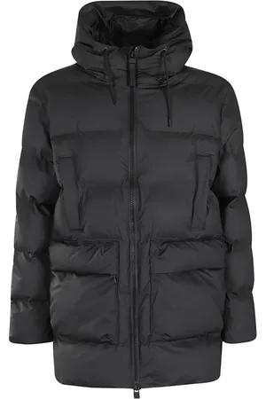 Rains Jakke, Herre, Sort, XL, Puffer Cargo Jakke