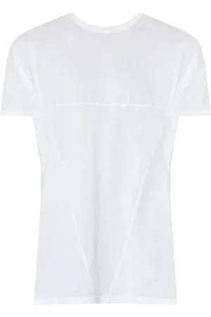 LA HAINE INSIDE US Top, Herre, Hvid, M, Uld, Italiensk Håndværk Stilfuld T-shirt