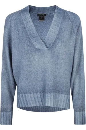 AVANT TOI Strik, Dame, Blå, XS, Uld, Stilfulde Sweaters Kollektion