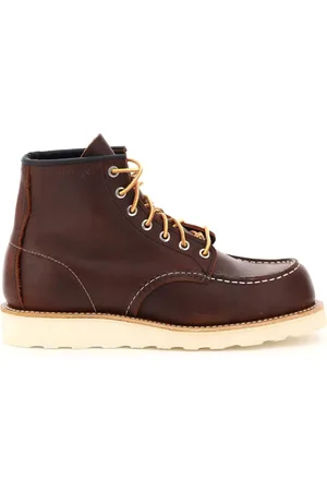 Red Wing Sko, Herre, Brun, 41 EU, Uld, Klassisk Moc Toe Briar Oil Slick Støvler