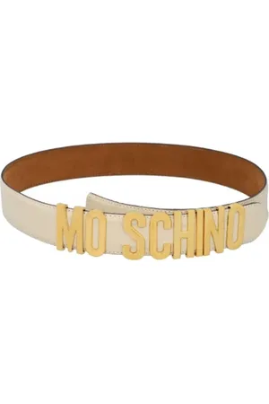Moschino Pre-owned, Dame, , ONE SIZE, Uld, Pre-owned Laeder baelter