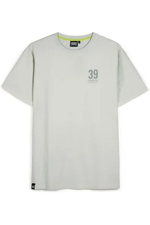 Munich Top, Herre, Hvid, M, Bomuld, Vintage Print T-shirt Off
