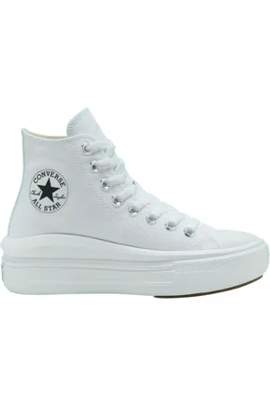 Converse Sko, Dame, Hvid, 41 EU, Chuck Taylor All Star Move Platform Sneakers