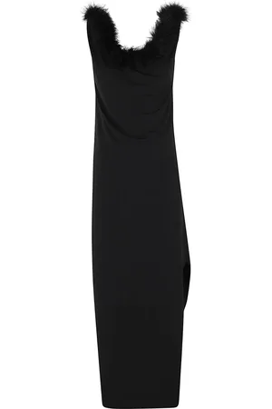 COPERNI Kjole, Dame, Sort, S, Midi Jersey Kjole