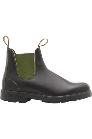 Blundstone Sko, Herre, Grøn, 42 EU, Uld, Stilfulde Chelsea Støvler