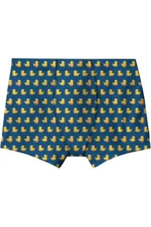 MC2 SAINT BARTH Undertøj, Herre, Blå, M, Herre Mikrofiber Andemønster Boxershorts