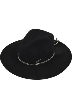 Borsalino Tilbehør, Herre, Sort, M, Uld, Stilfulde Hatte Samling