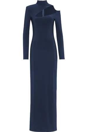MVP Wardrobe Kjole, Dame, Blå, 2XS, Polyester, Prometea Lang Kjole