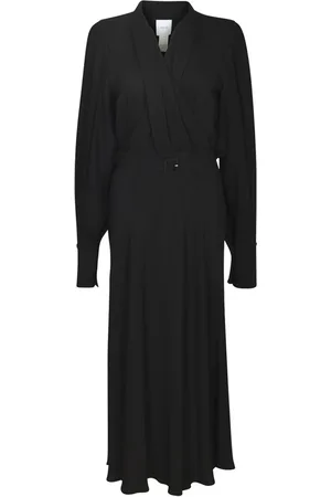Patou Kjole, Dame, Sort, S, Elegant Sort Kjole