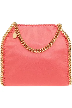 Stella McCartney Taske, Dame, Lyserød, ONE SIZE, Uld, Vegan Mini Skuldertaske