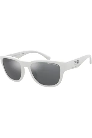 Armani Exchange Tilbehør, Herre, Hvid, 54 MM, Hvid Acetat Solbriller