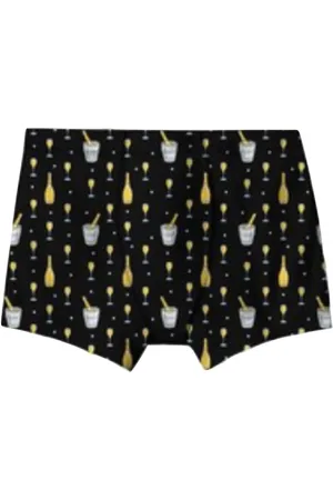 MC2 SAINT BARTH Undertøj, Herre, Sort, M, Luksus mikrofiber herre bokser shorts