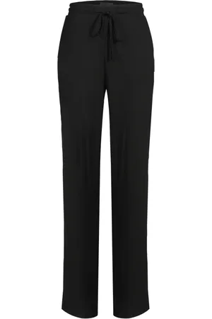 Liberté Bukser, Dame, Sort, XL, Spandex, Straight Pants i Sort Rib