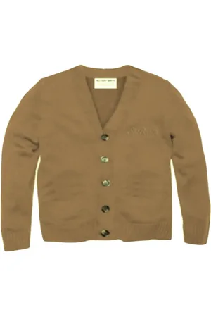 MC2 SAINT BARTH Strik, Herre, Brun, S, Kashmir Cardigan til Mænd