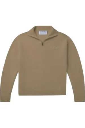MC2 SAINT BARTH Strik, Herre, , M, Lambswool Half-Zip Sweater til Mænd