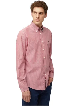 HARMONT&BLAINE Skjorte, Herre, Rød, L, Bomuld, Skjorte Mini Pinde