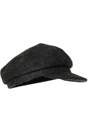 Isabel Marant Pre-owned, Dame, Grå, ONE SIZE, Uld, Pre-owned Uld hatte