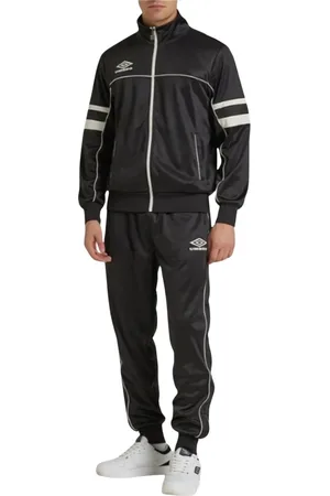 Umbro Sport, Herre, Sort, L, Herre Tracksuit Jakke og Bukser Sæt