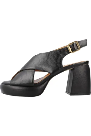 Mjus Sko, Dame, Sort, 38 EU, Elegant Højhælede sandaler Alassio