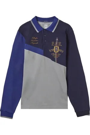 Aeronautica Militare Top, Herre, Blå, L, Uld, Stilfuld Polo Skjorte