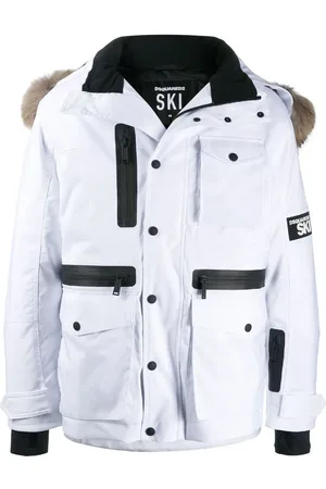 Dsquared2 Jakke, Herre, Hvid, M, Hvid Tekstil Sportsjakke