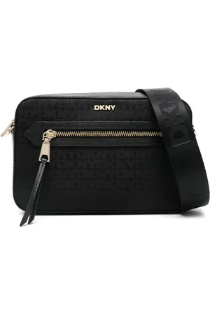 DKNY Taske, Dame, Sort, ONE SIZE, Læder, Sort Crossbody Taske Casual Stil