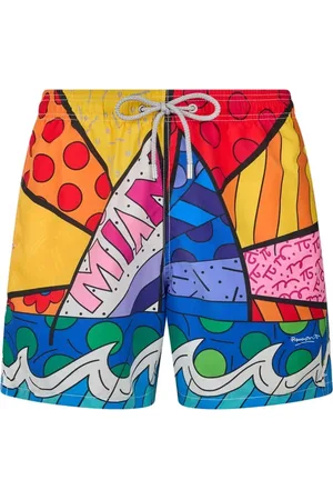 MC2 SAINT BARTH Badetøj, Herre, Flerfarvet, XL, Polyester, Shorts og Boxers Polyester Sammensætning