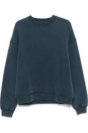 Axel Arigato Sweathshirts & Hoodies, Herre, Blå, XL, Bomuld, Blå Broderet Casual Sweatshirt