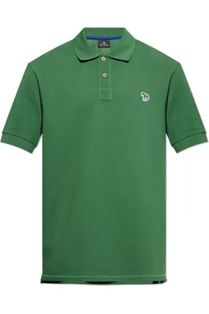 Paul Smith Top, Herre, Grøn, XL, Bomuld, Polo med logo
