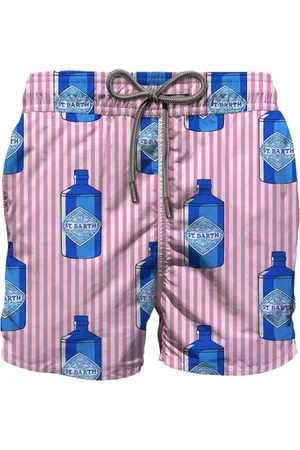 MC2 SAINT BARTH Badetøj, Herre, Flerfarvet, S, Polyester, Shorts og Boxers Polyester Sammensætning
