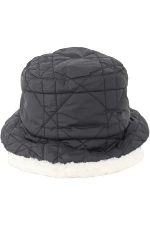 Dior Pre-owned, Dame, Sort, ONE SIZE, Polyester, Pre-owned Polyester hatte