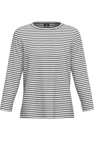 MARELLA Top, Dame, Grå, XL, Bomuld, Bomuld T-shirt med unikt design