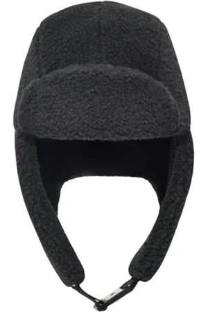 UGG Tilbehør, Herre, Sort, L/XL, Uld, Blød Pels Trapper Hat