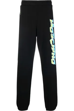 Moschino Bukser, Herre, Sort, L, Bomuld, Sort Casual Bomuld Bukser